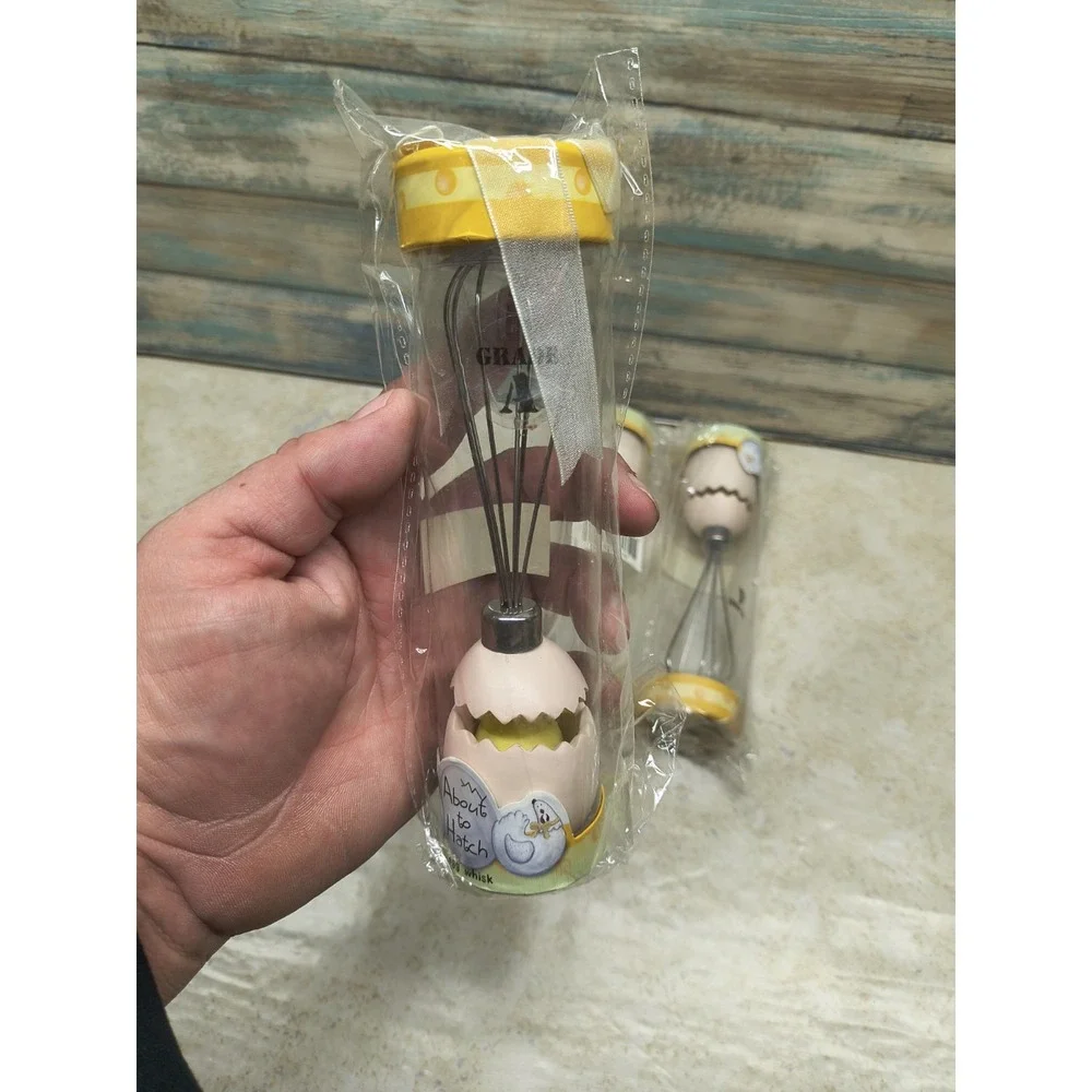 Kate Aspen Stainless-Steel Egg Whisk in Showcase Gift Box‎ Set Of 3